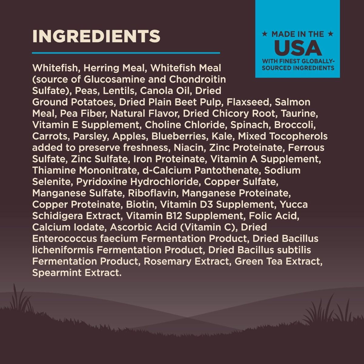 Wellness CORE Grain-Free Dry Dog Food, Ocean Whitefish, Herring & Salmon, 1.8kg [x2]