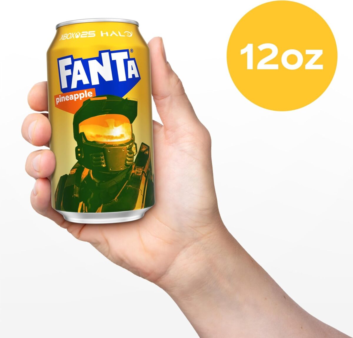Fanta Pineapple Soda Cans, 12 x 355mL [x3]