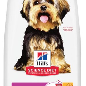 B003CL6Q84_img_1 Hill's Science Diet Adult Small Paws Chicken Meal, Barley & Brown Rice Dry Dog Food 7.03kg