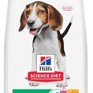 Hill's Science Diet Puppy, Chicken Meal and Barley Recipe, Dry Dog Food for Medium Breed Dogs, 7.03kg Bag