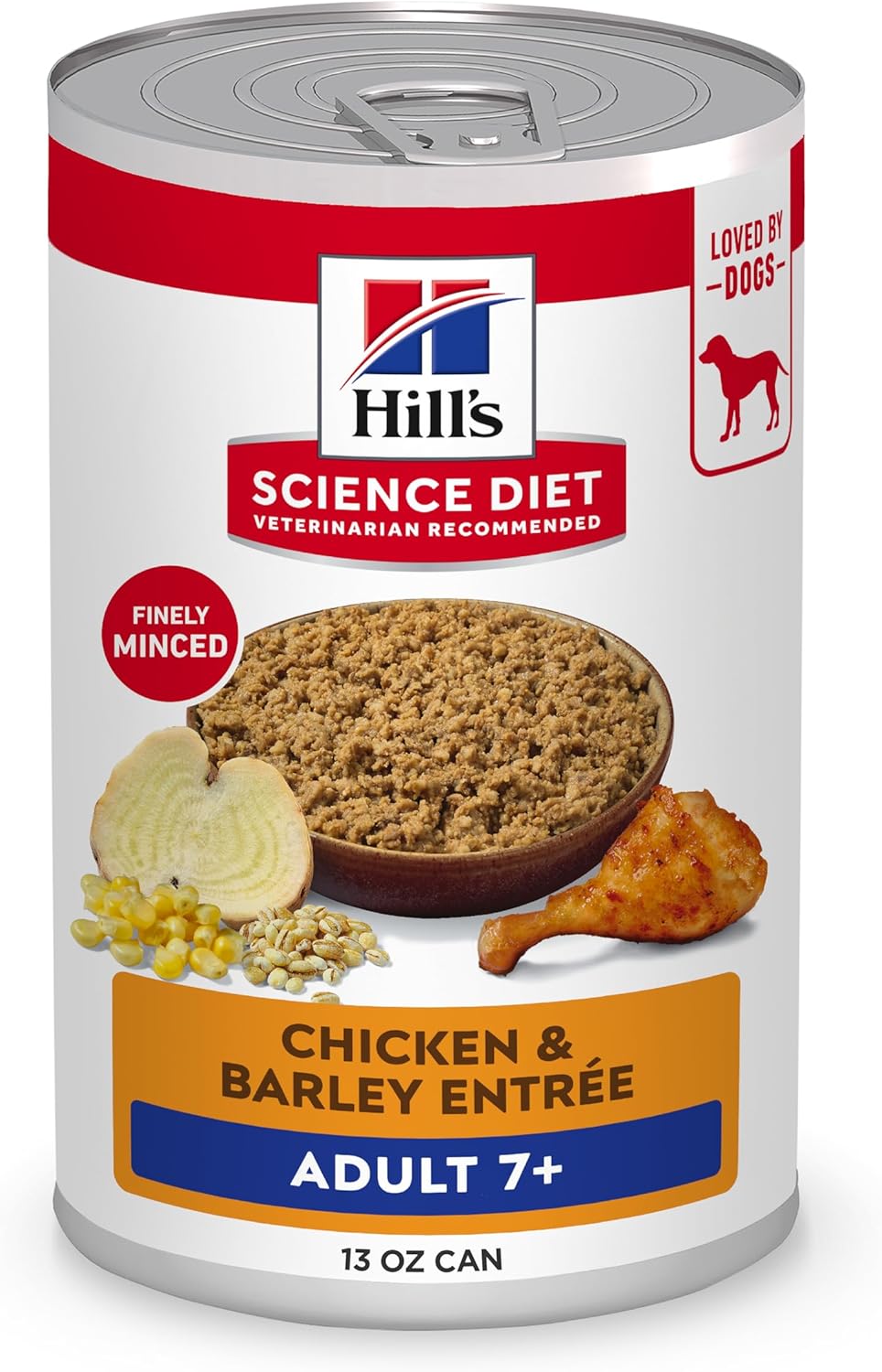 B006HKAQ88_img_13 Hill's Science Diet Adult 7Plus Savory Stew with Beef and Vegetables Senior Canned Dog Food, 363g, 12 Pack