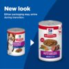 B006HKAQ88_img_2 Hill's Science Diet Adult 7Plus Savory Stew with Beef and Vegetables Senior Canned Dog Food, 363g, 12 Pack