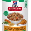 B006HKAXUO_img_1 Hill's Science Diet Puppy Wet Dog Food Savory Stew with Chicken and Vegetables, 12 Pack