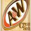 A&W Creme Soda Pack of 12 [x2]