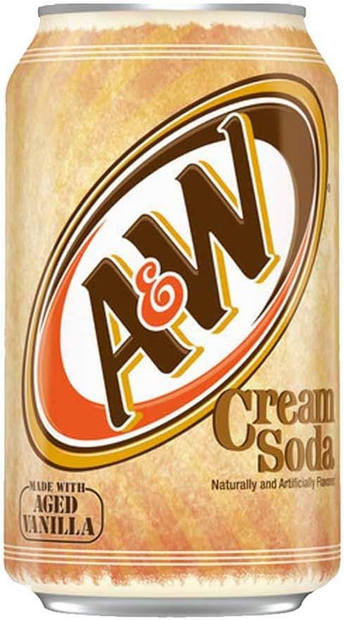 A&W Creme Soda Pack of 12 [x2]