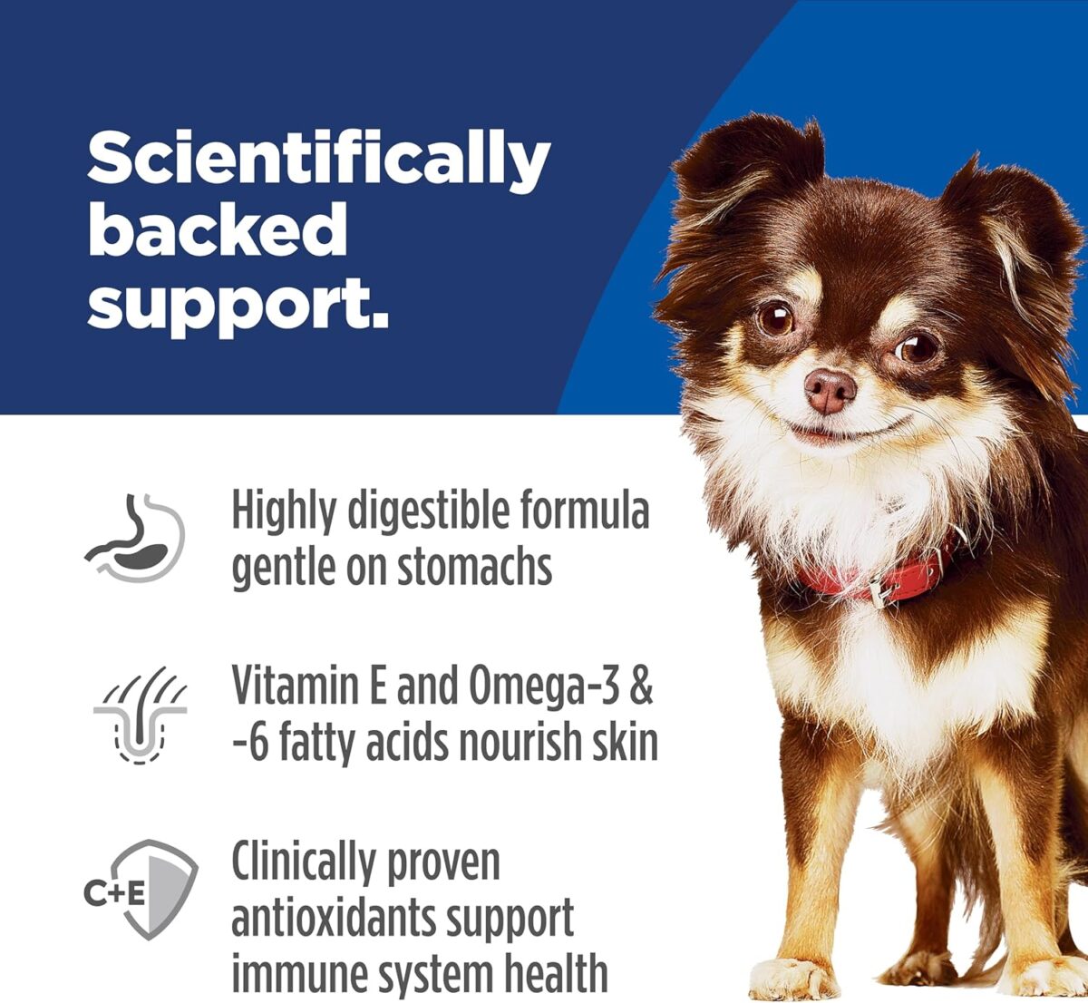 B01BKECERG_img_4 Hill's Science Diet Sensitive Stomach & Skin Adult Small & Mini Chicken Dry Dog Food 6.8kg Bag