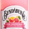 Bundaberg Pink Grapefruit Sparkling Drink 12 x 375mL [x2]