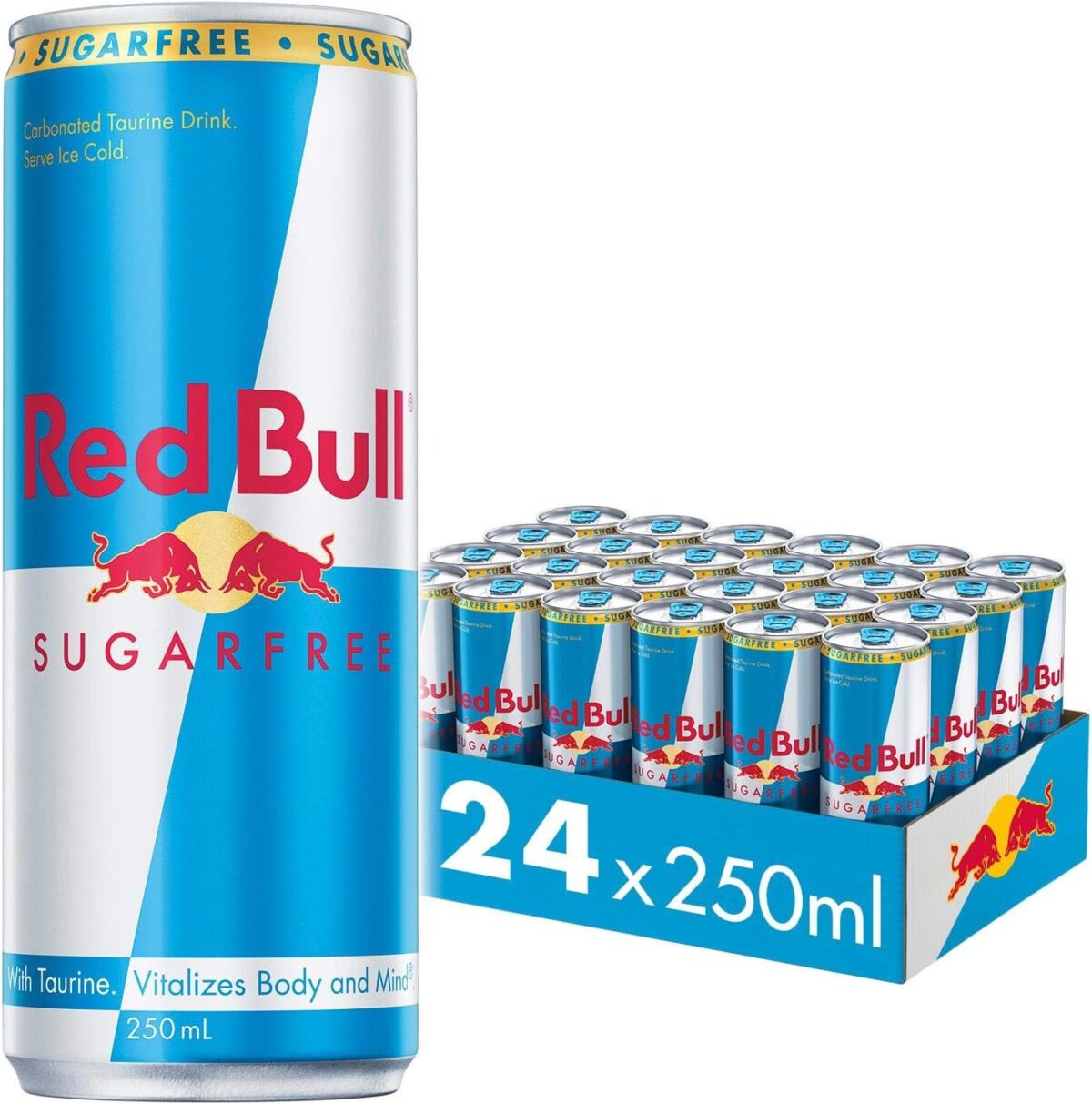 Red Bull Sugar Free Energy Drink 250ml 24 Pack