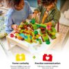 LEGO® DUPLO® Discovery Forest with Wild Animals 10480 Building Set for Toddlers with Play Mat – with a Hedgehog, Duck, Squirrel, Rabbit, Bird and Fox Figures - Playset Idea for Boys and Girls Aged 3+ LEGO® DUPLO® Discovery Forest with Wild Animals 10480 Building Set for Toddlers with Play Mat – with a Hedgehog, Duck, Squirrel, Rabbit, Bird and Fox Figures - Playset Idea for Boys and Girls Aged 3+