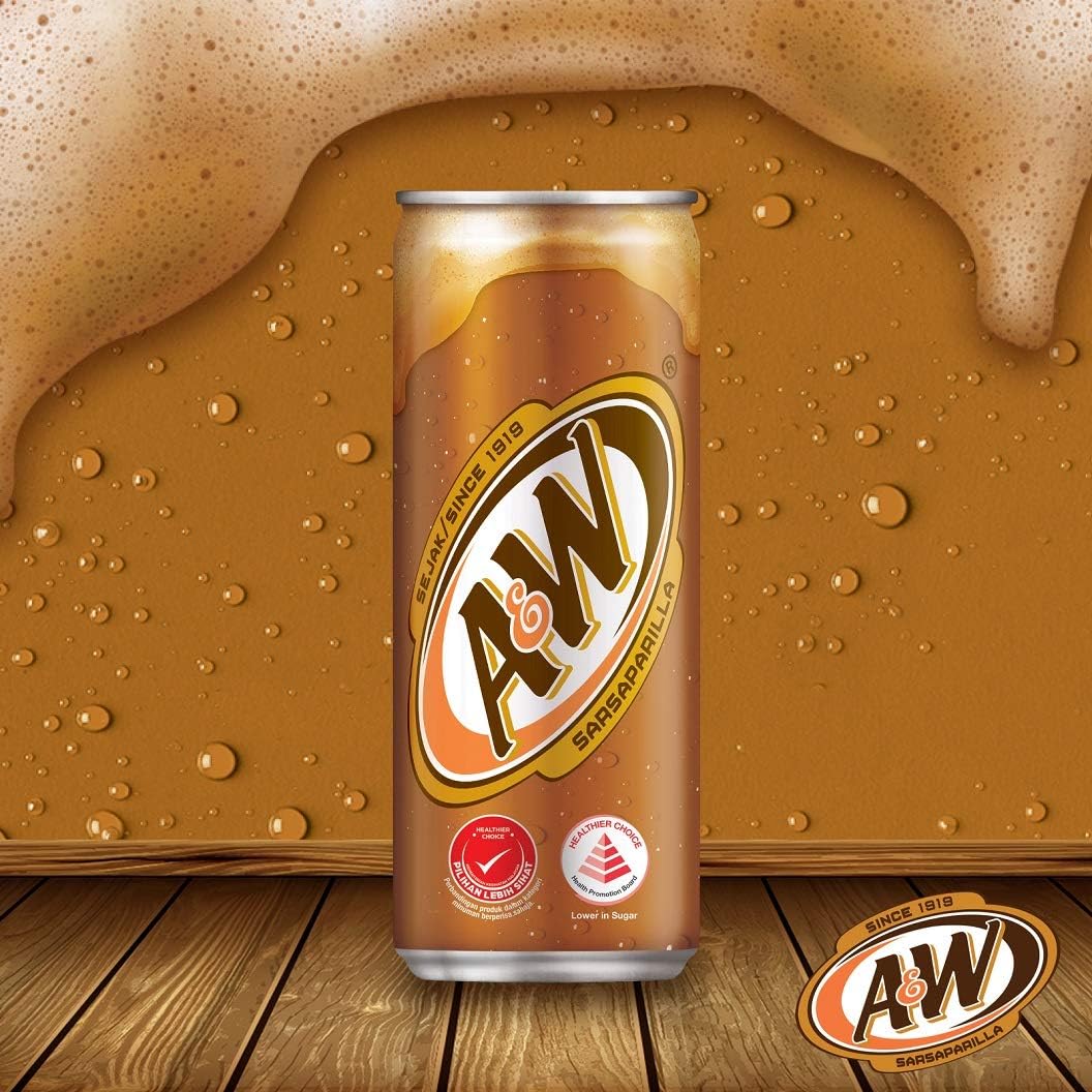 A&W Sarsaparilla Root Beer 12 Pack [x2]