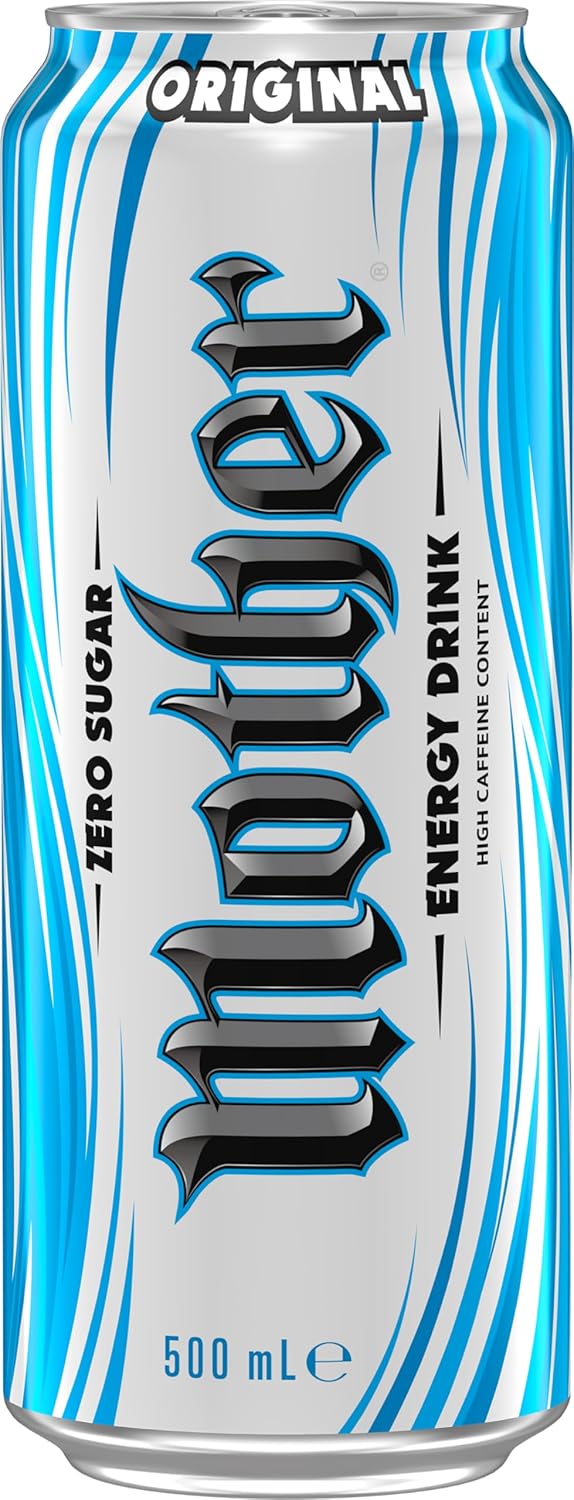 Mother Energy Zero Sugar 24 x 500ml [x2]