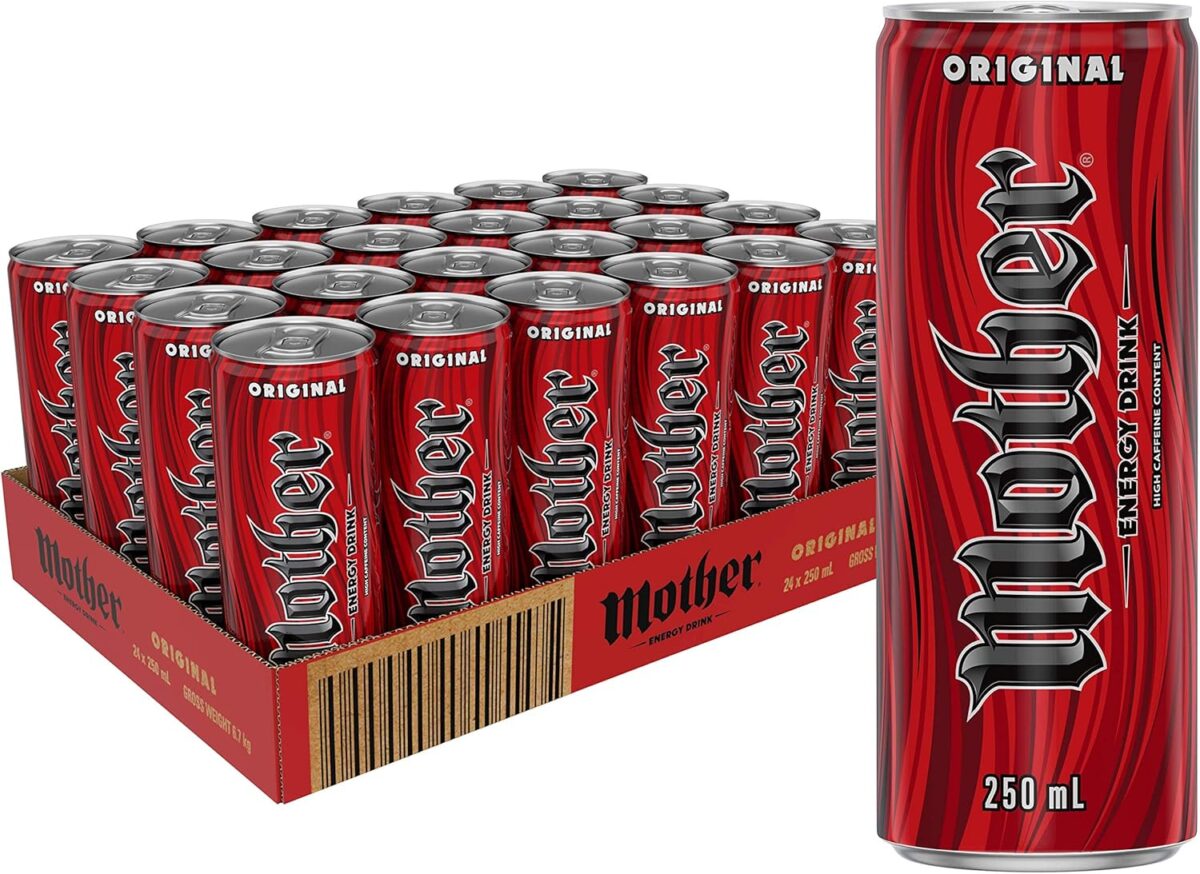 Mother Energy Zero Sugar 24 x 500ml [x2]