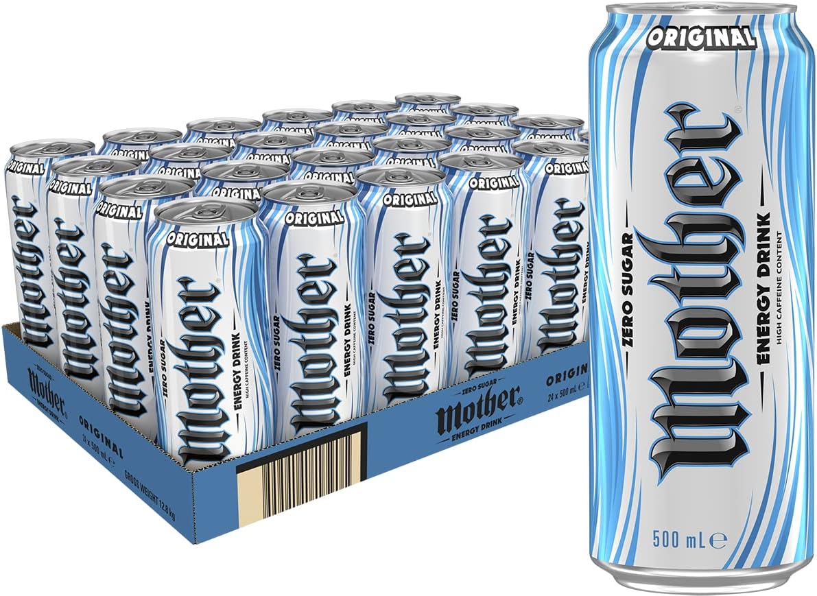 Mother Energy Drink Original 24 x 500ml [x2]
