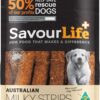 SavourLife Puppy Treats, Milky Strips - Australian Made, High Protein, 150g [x6]