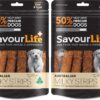 SavourLife Puppy Treats, Milky Strips - Australian Made, High Protein, 150g [x6]