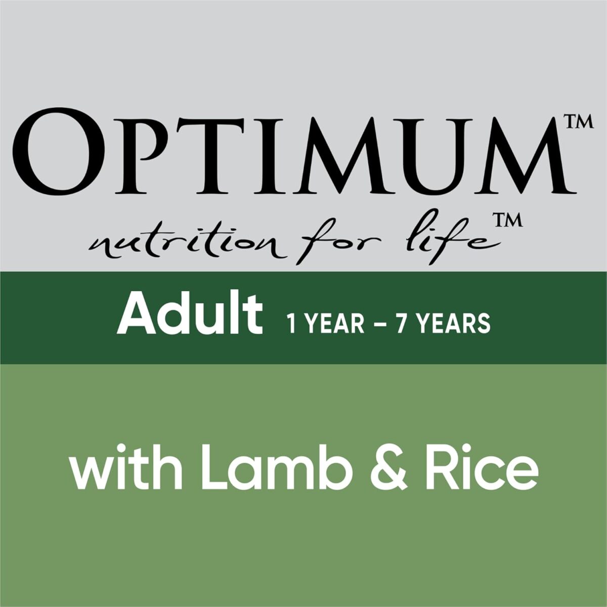 OPTIMUM Adult Wet Dog Food With Lamb & Rice 100g Tray, 12 Pack [x4]