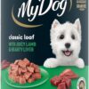 B07G33DYMY_img_1 MY DOG Adult Wet Dog Food Country Lamb & Liver 400g Can, 24 Pack