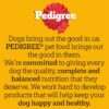 PEDIGREE Adult Dry Dog Food With Real Beef 3kg Bag, 4 Pack [x2]