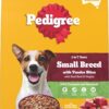 PEDIGREE Adult Dry Dog Food With Real Beef 3kg Bag, 4 Pack [x2]