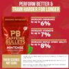 Caffeine Bullet Energy Gels Mint Chews 16 Pack [x3]