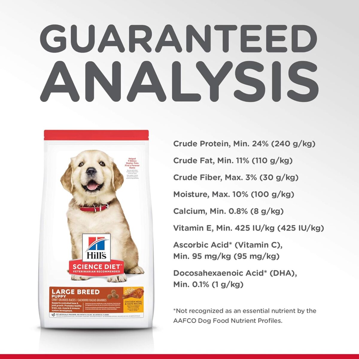 Hill's Science Diet Puppy Large Breed Dry Dog Food 12kg