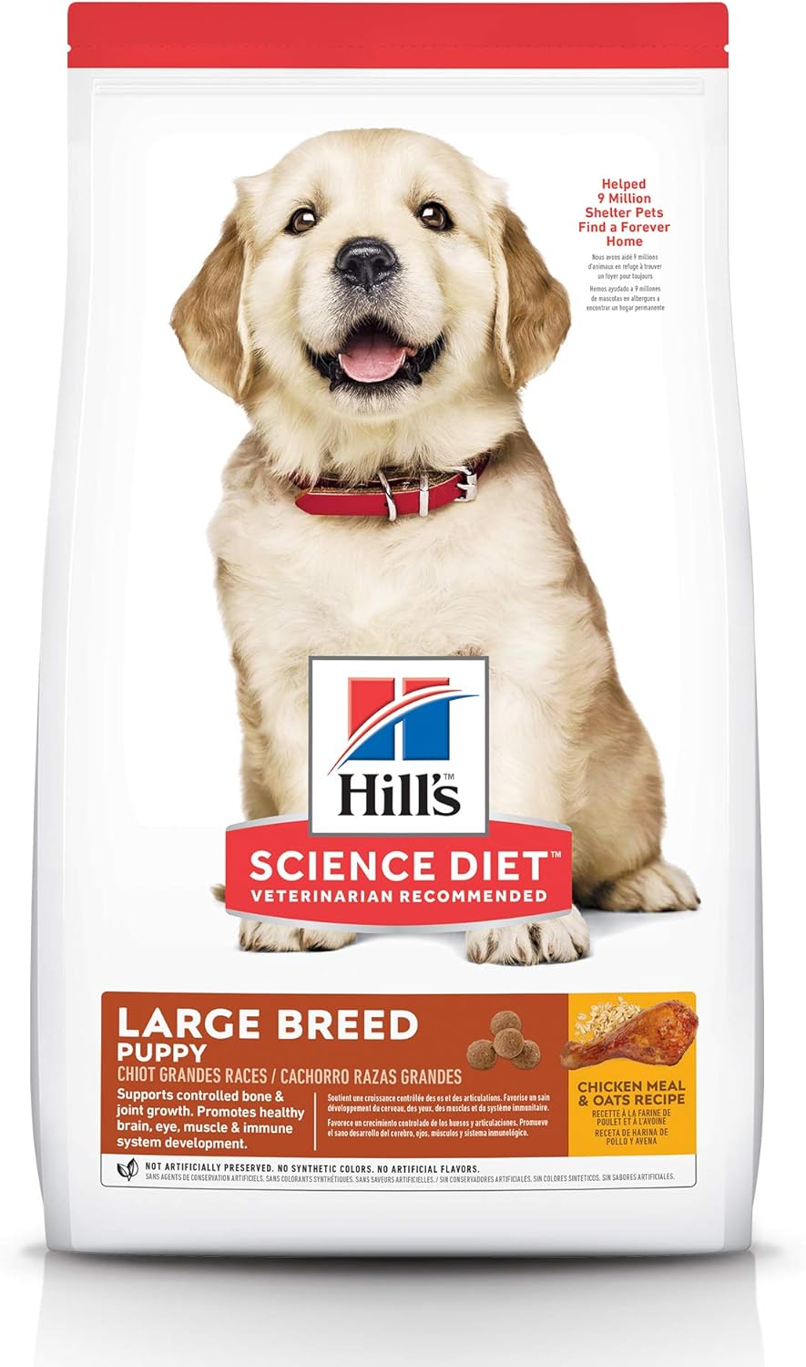 Hill's Science Diet Puppy Large Breed Dry Dog Food 12kg