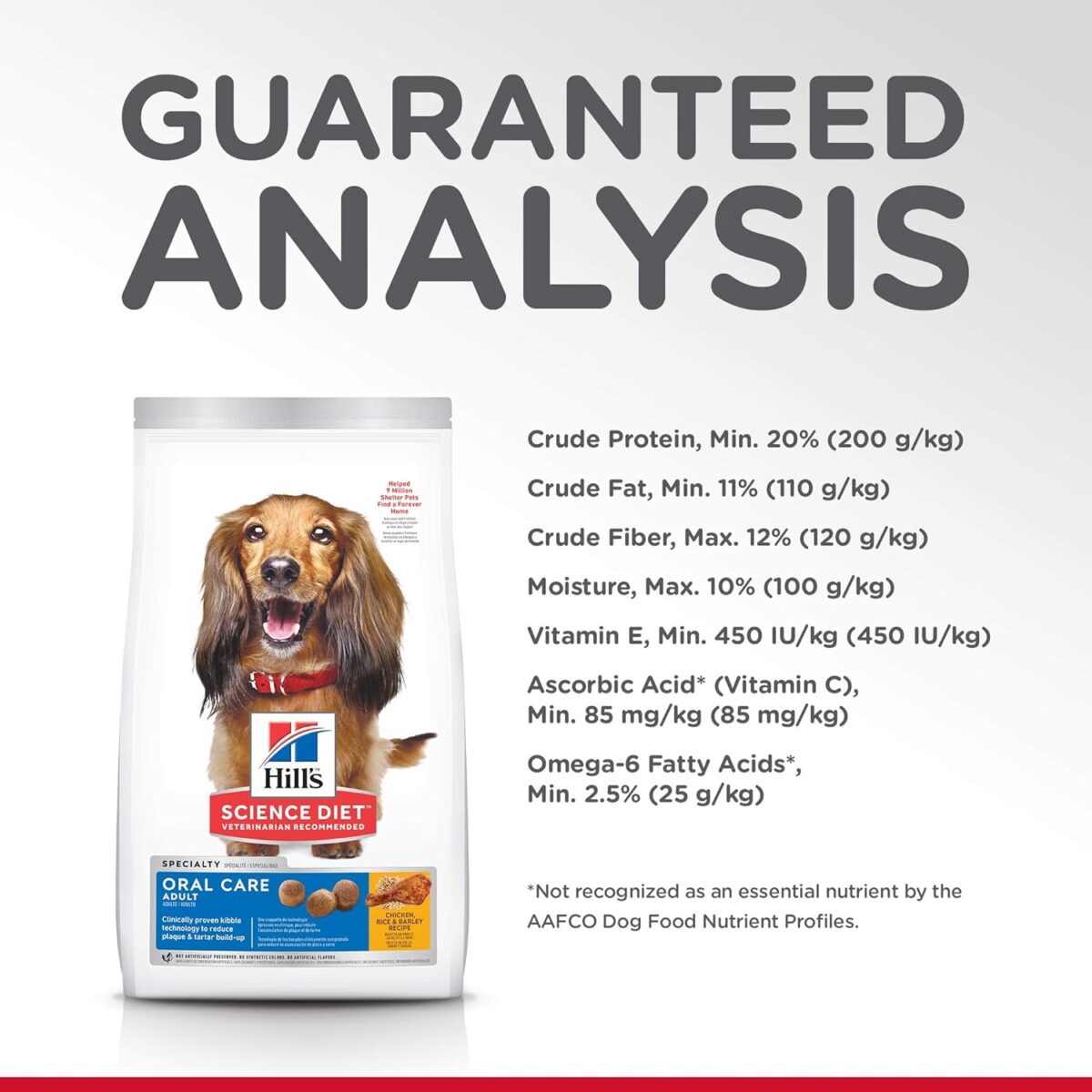 B07GBZ7PRS_img_6 Hill's Science Diet Oral Care Adult Chicken, Rice & Barley Dry Dog Food, 12kg