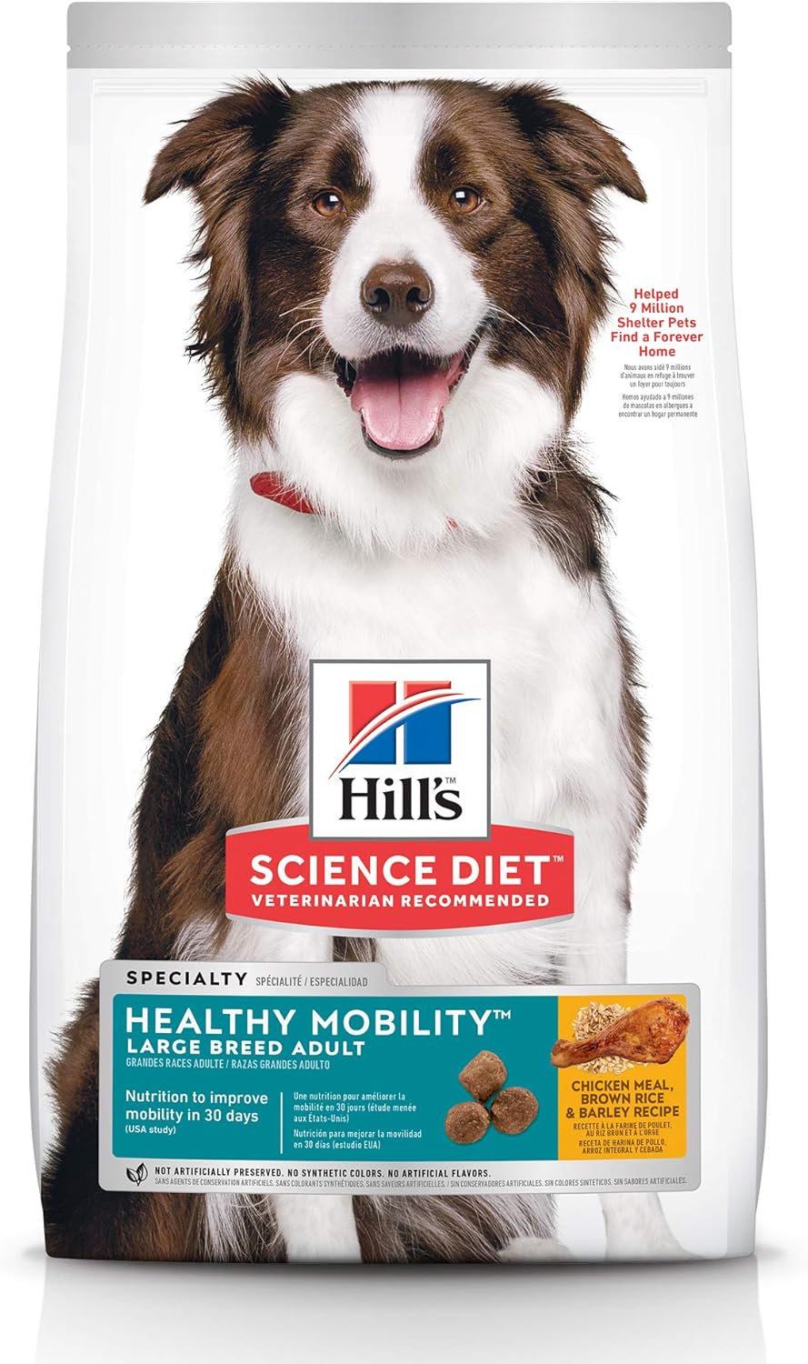 B07GC89QTM_img_1 Hill's Science Diet Adult Healthy Mobility Large Breed Dry Dog Food 12kg