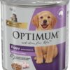 Optimum Adult Dog Wet Can Food with Beef Rice and Egg Natural, 700 g (Pack of 12) [x2]