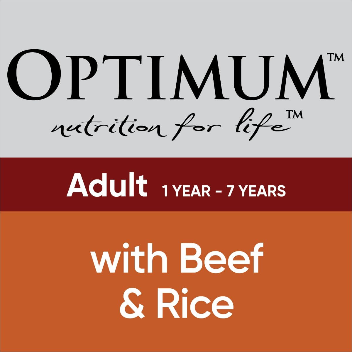 Optimum Adult Dog Wet Can Food with Beef Rice and Egg Natural, 700 g (Pack of 12) [x2]