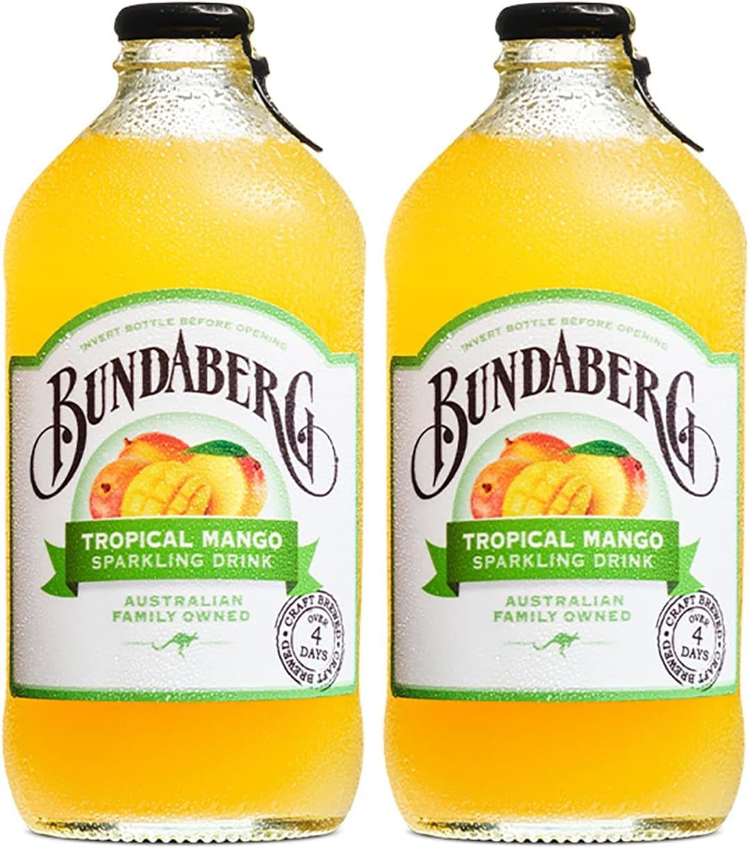 Bundaberg Tropical Mango 12 x 375 ml [x4]