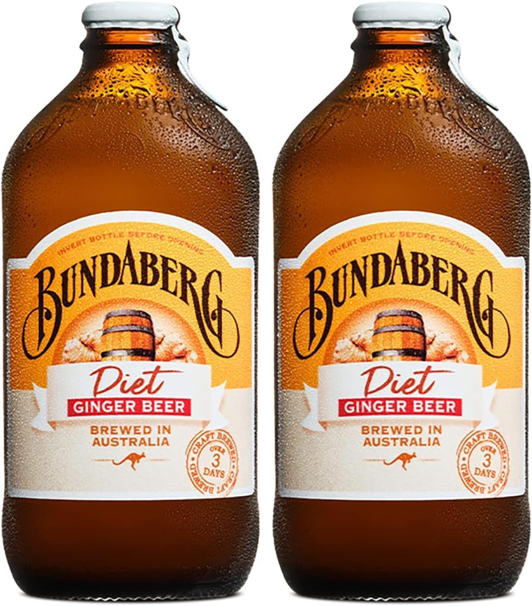 Bundaberg Diet Ginger Beer 12 x 375 ml [x4]