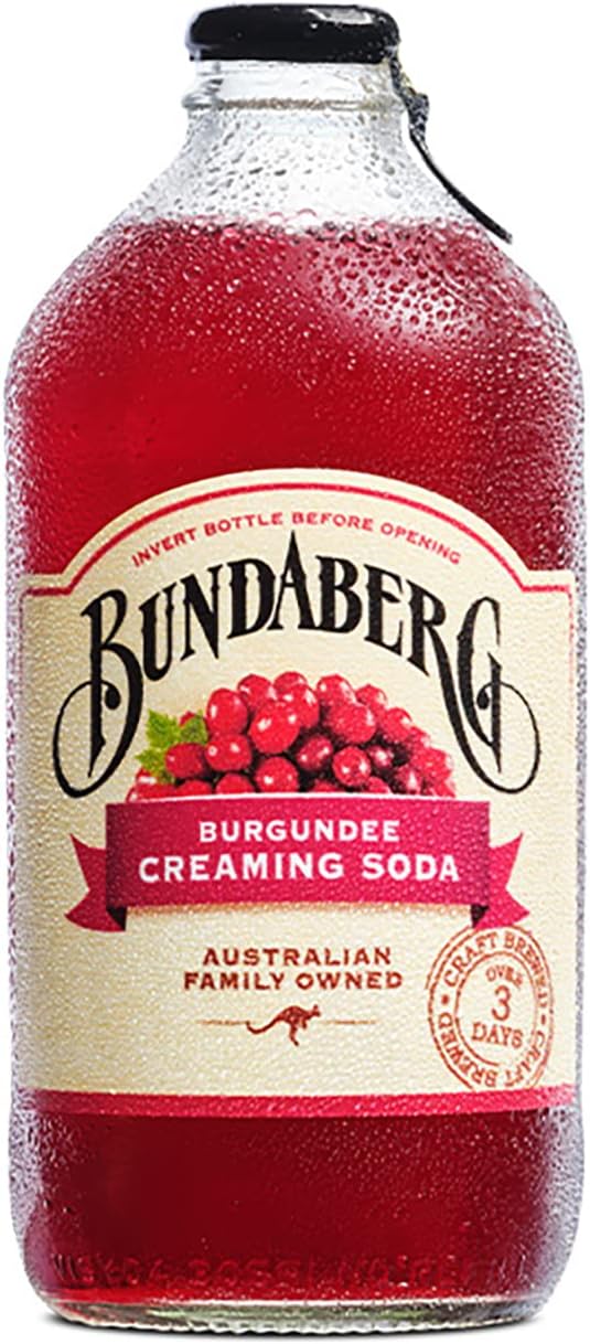 Bundaberg Burgundee Creaming Soda 12 x 375 ml [x4]