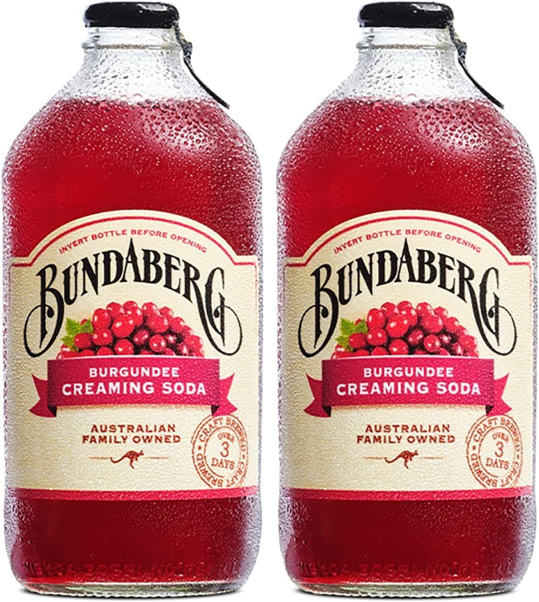 Bundaberg Burgundee Creaming Soda 12 x 375 ml [x4]