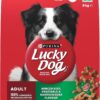 LUCKY DOG Adult Dry Dog Food Minced Beef Vegetable and Marrowbone 8kg [x3]