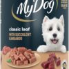 MY DOG Adult Wet Dog Food Sardines, Tuna and Spring Vegetable 400g Can, 24 Pack