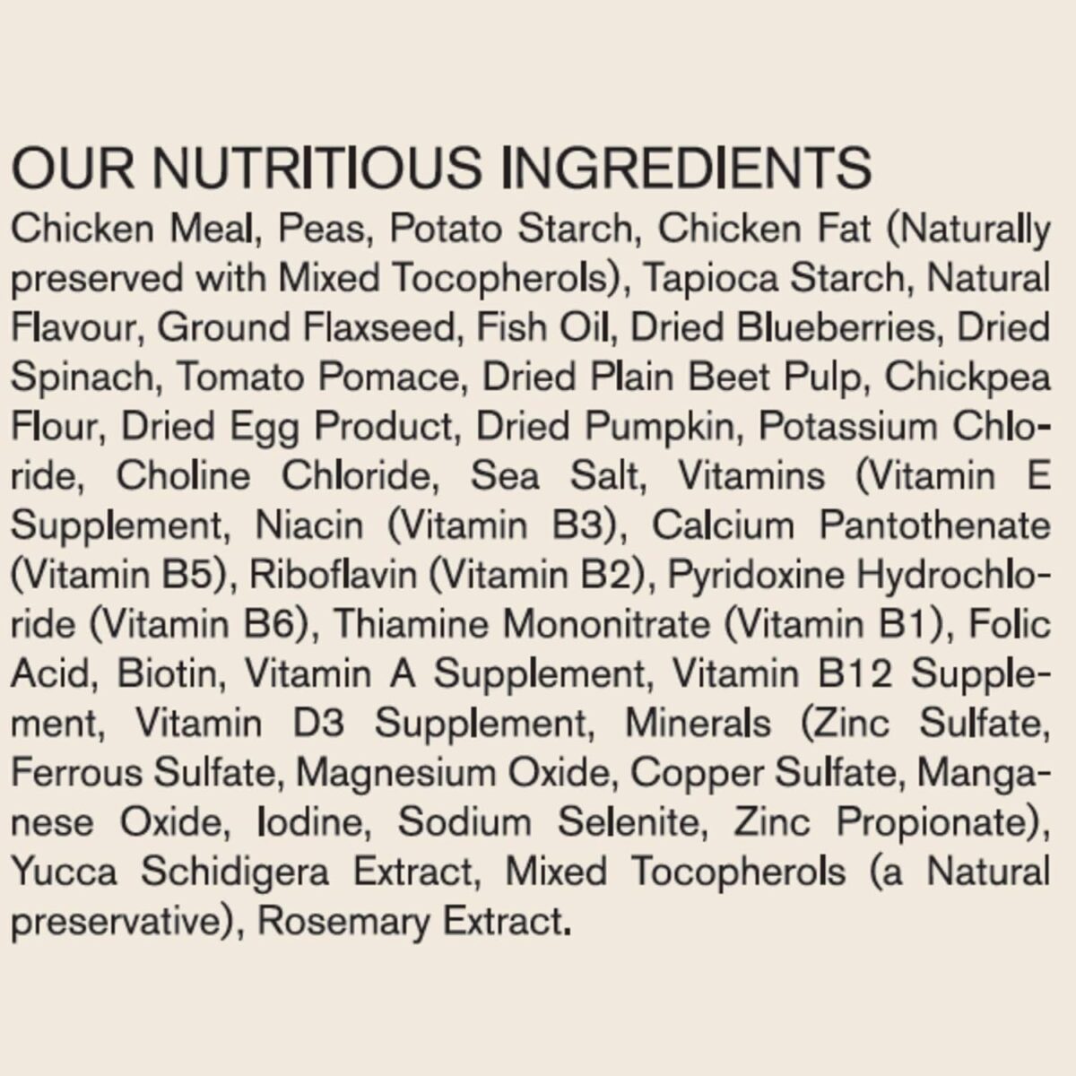 Vetalogica Naturals Premium Quality Grain Free Chicken Adult Dry Dog Food 3 kg [x2]