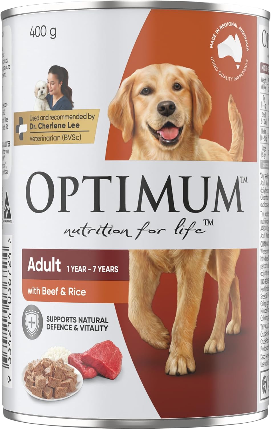 OPTIMUM Healthy Weight Dry Dog Food With Chicken, Vegetables & Rice 13kg Bag