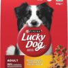 LUCKY DOG Adult Dry Dog Food Roast Chicken Vegetable Pasta Flavour 8kg [x3]