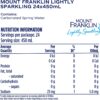 Mount Franklin Lightly Sparkling Water Multipack Bottles 24 x 450mL [x2]