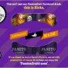 Kirks Pasito Passionfruit Soft Drink 10 x 375mL [x4]