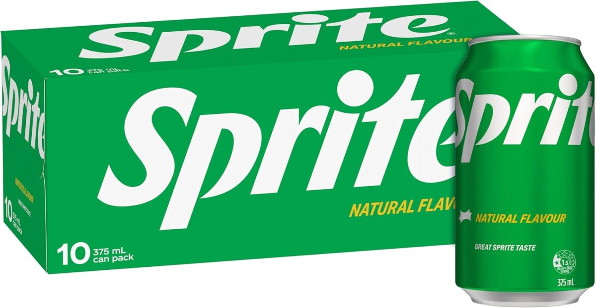 Sprite Lemonade Multipack Cans 10 x 375mL [x6]
