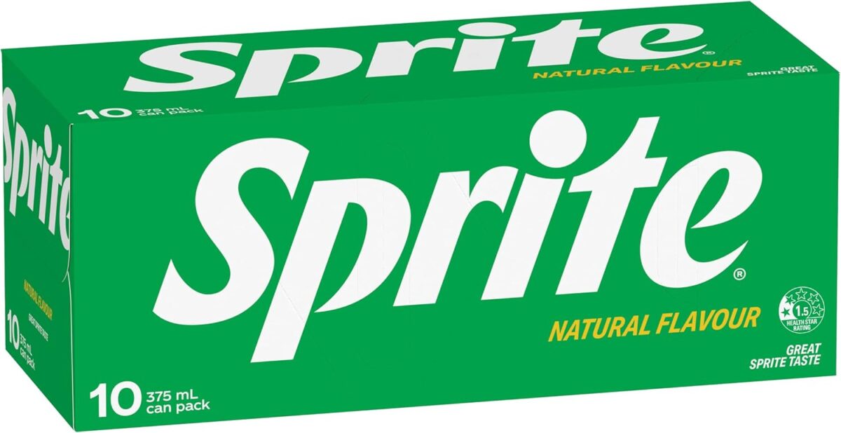Sprite Lemonade Multipack Cans 10 x 375mL [x6]