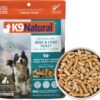 K9 Natural - Grain Free Freeze Dried Dog Food Topper - Lamb & Salmon,100g [x4]