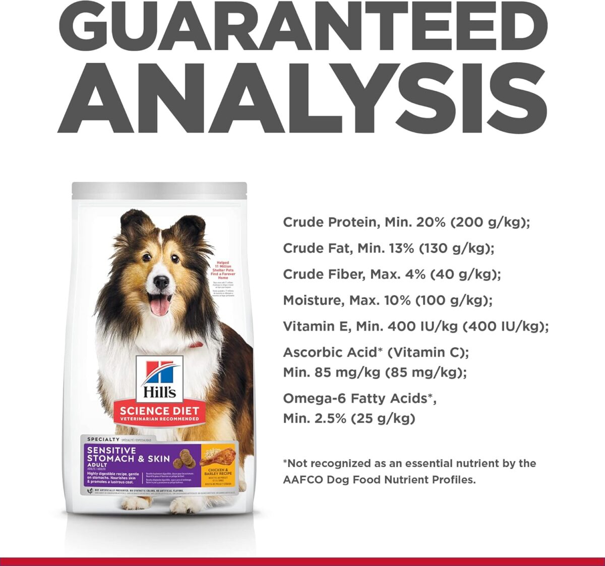 B07PK1WMNH_img_6 Hill's Science Diet Sensitive Stomach And Skin Adult, Chicken Recipe, Dry Dog Food, 12kg Bag