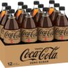 Coca-Cola Vanilla Zero Sugar Soft Drink 12 x 1.25L Bottles [x2]
