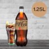 Coca-Cola Vanilla Zero Sugar Soft Drink 12 x 1.25L Bottles [x2]