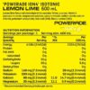 Powerade ION4 Lemon Lime Sports Drink Sipper Cap Multipack Bottles 12 x 600mL [x2]