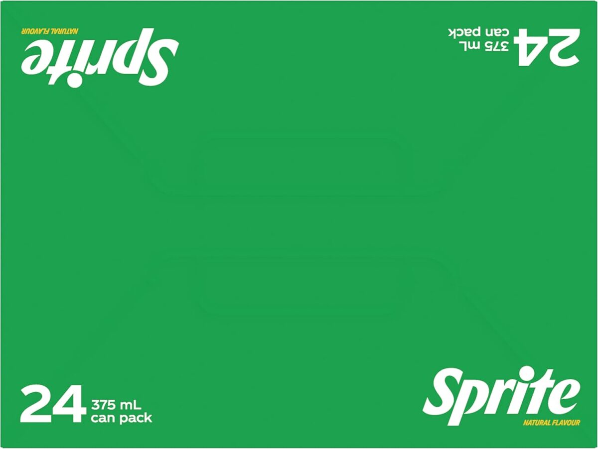 Sprite Lemonade Soft Drink Multipack Cans 24 x 375mL [x3]