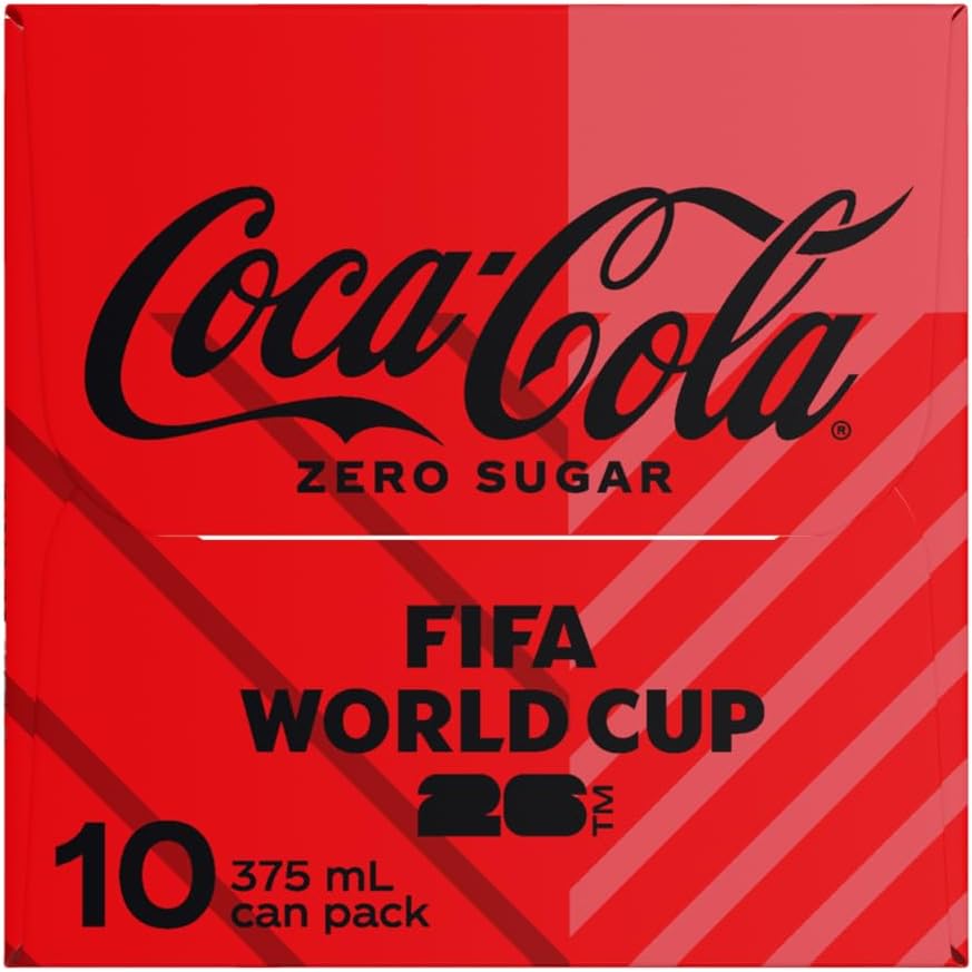 Coca-Cola Zero Sugar Cans 10 x 375 mL [x6]